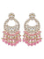 Nigar Kundan Earrings- Indian Party Wear Pearl Chandbali Earrings for Women
