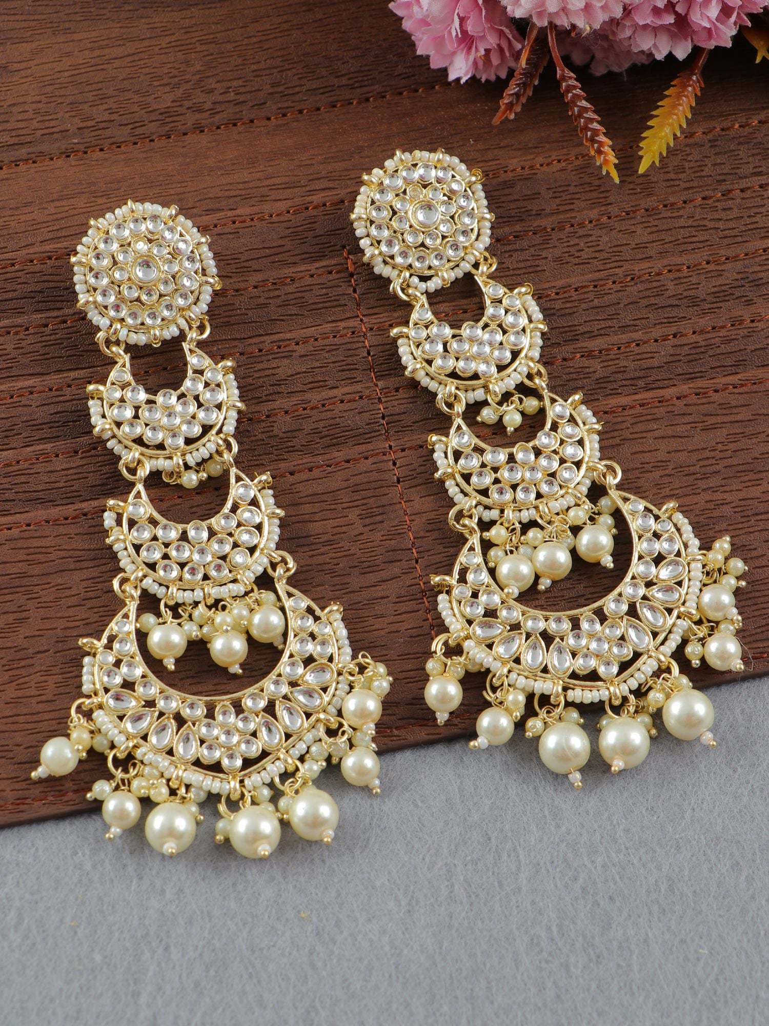 Flipkart.com - Buy memsaabfashions Trendy long crystal earrings latest  western long earrings for party Crystal Alloy, Crystal Drops & Danglers  Online at Best Prices in India