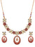 Gold Plated Necklace & Earring Set