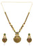 Traditional Gold-Plated  Maharashtrian Style Adorable Long Necklace Set With Earrings RAS0272