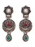 German Silver Antique Stiyle Neckalace Set With Earrings RAS0345