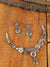 German Silver Antique Stiyle Neckalace Set With Earrings RAS0345