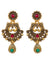 Traditional Gold Plated Ethnic Jewellery Set With Earrings RAS0349