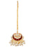 Traditional Ethnic Beautiful Moon Design Chandbali Necklace with Earring & Maang Tika RAS0361