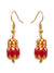 Elegant Royal Multicolor  Pearl Necklace & Earrings Jewellery Set RAS0398