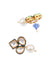 Traditional Gold Plated Royal Green Pearl & Kundan Choker Necklace & Earring Set RAS0407