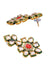 Designer Kundan & Red  Pink Stone Style Necklace & Earrings Set RAS0430