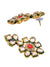 Designer Kundan & Green Moti Stone Style Necklace & Earrings Set RAS0433