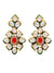 Designer Kundan &amp; Purple Moti Stone Style Necklace &amp; Earrings Set RAS0437