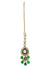 Green Indian Traditional Party Wear Necklace Set