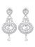 Nora Earrings-Exclusive Designer American Diamond Studded Drop &  Dangler Earring for Women