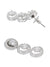 AD/American Diamond Silver-Plated Contemprorary Jewellery Set