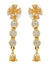 Diana Rose Gold AD Studded Lariat Jewellery Set