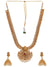 Goddess-Inspired Gold Plated Necklace Set - Temple  Jewellery for Festive Occasions