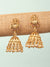 Gold Plated Goddess Lakshmi's Temple Jewellery Set
