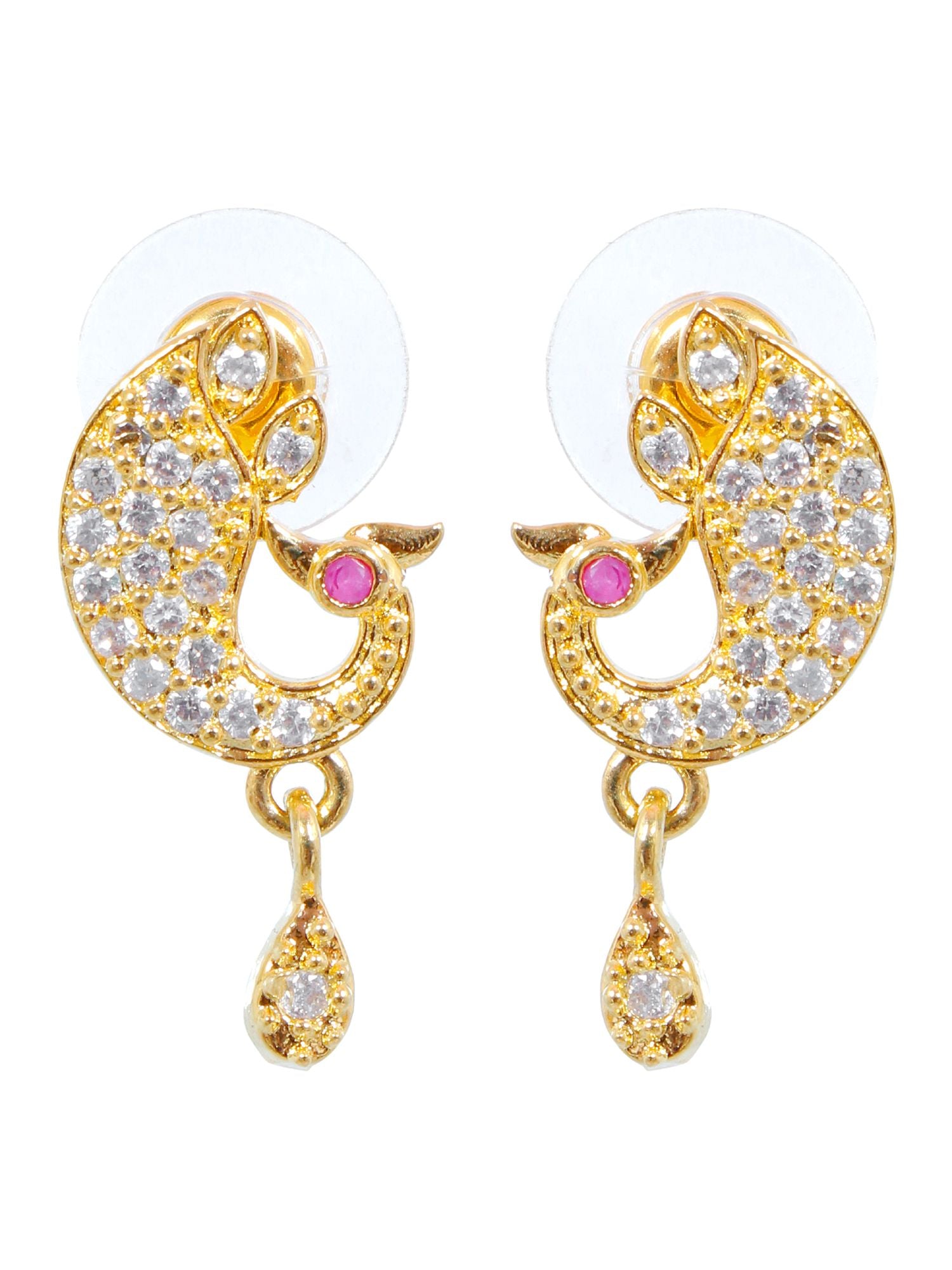 Golden Plated Americian Diamond Peacock Mangalsutra/Jewelry for Women