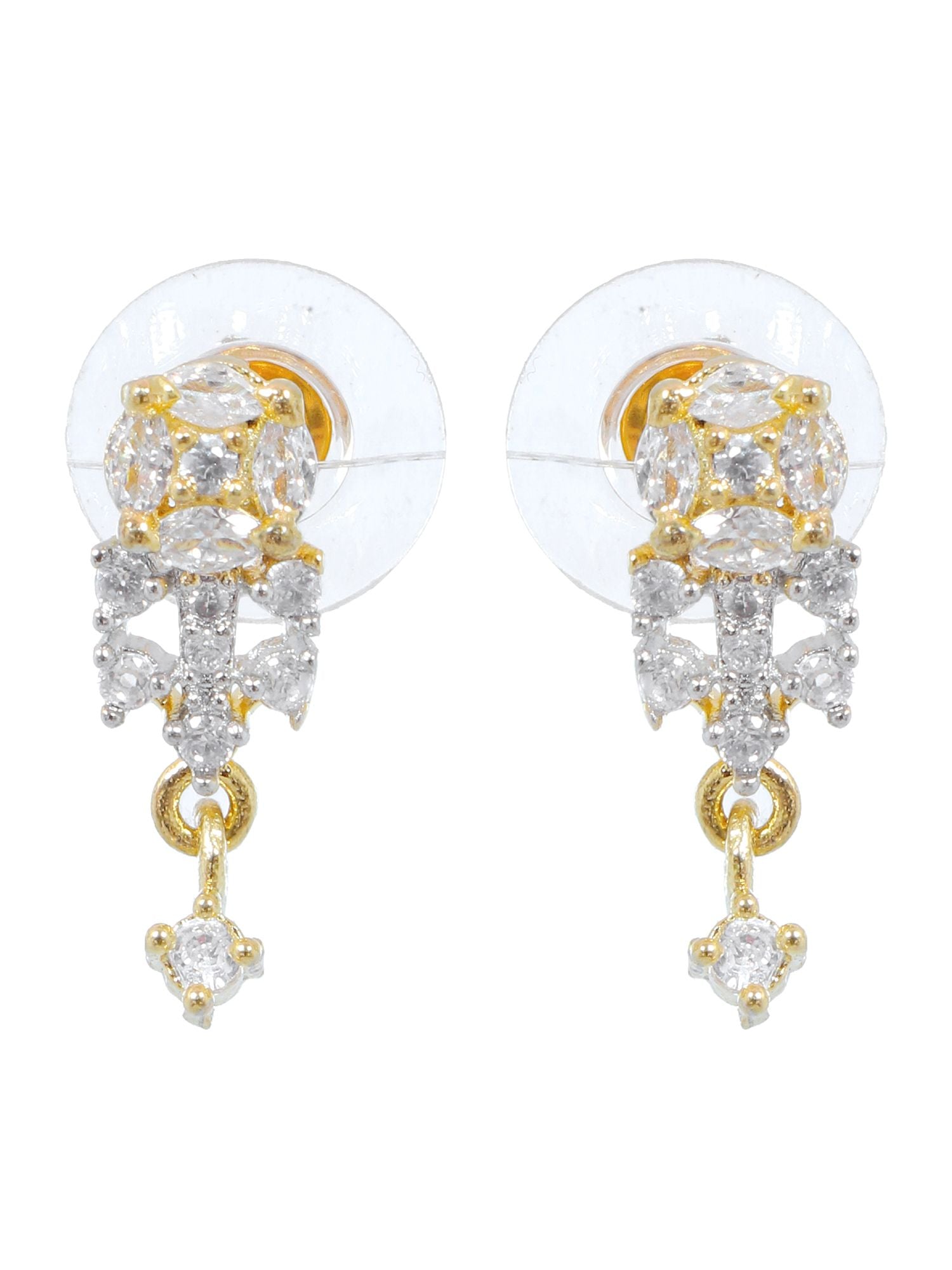 Gold Plated AD Studded Designer Mangalsutra for Women