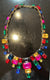 multicolored Statement necklace